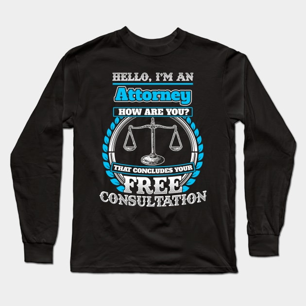 Lawyer Humor T shirt Long Sleeve T-Shirt by Mommag9521